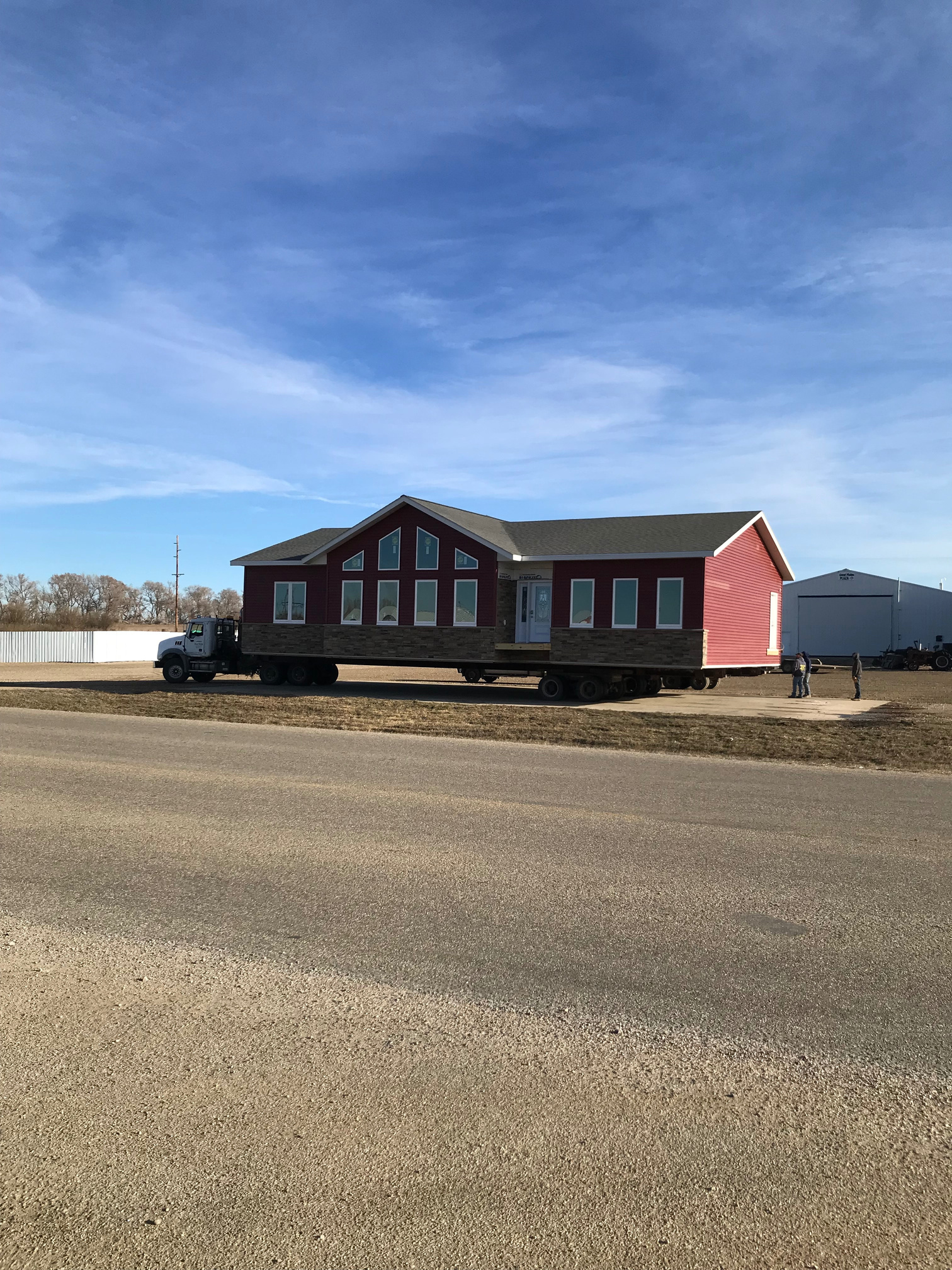 Modular home built by North Central Builders for a Cando, North Dakota lot