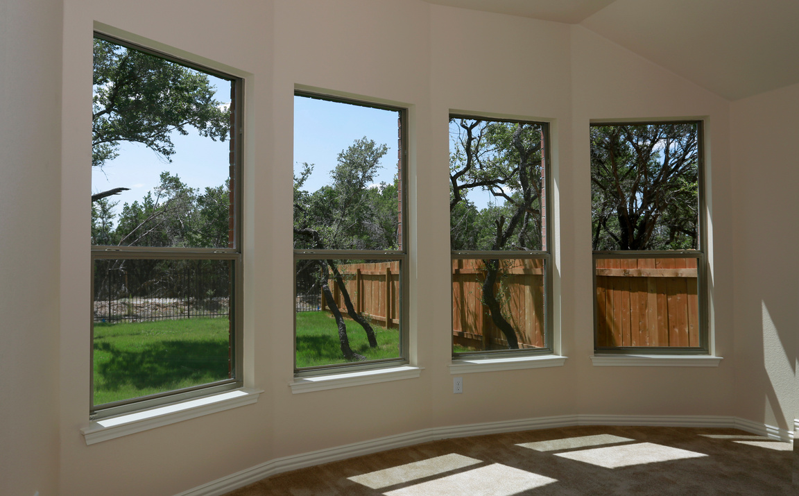 Pella windows inside a finished North Central Builders home