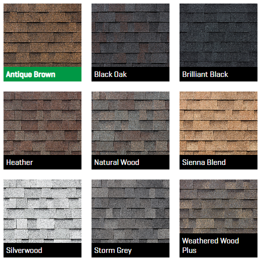 Malarkey shingle color options